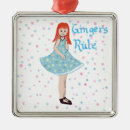Search for little girl christmas tree decorations Red