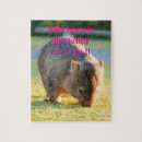 Search for wombat puzzles Australian