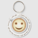 Search for coffee cup key rings Cappuccino
