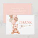 Search for pink and brown note cards Baby girl