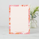 Search for orange floral note cards Baby shower