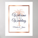 Search for navy and rose gold wedding posters Script