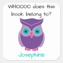 Search for purple owl stickers Kids