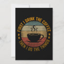 Search for drinking coffee cards Funny