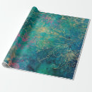 Search for teal and gold wrapping paper Turquoise