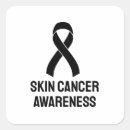 Search for black awareness ribbon stickers Melanoma