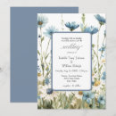 Search for denim wedding invitations Watercolor
