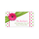 Search for gerber return address labels Daisies