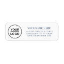 Search for navy blue return address labels Elegant