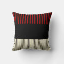 Search for red and cream stripes cushions Classic