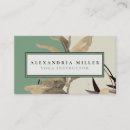 Search for mint business cards Beauty