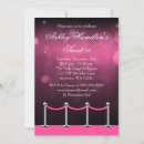 Search for pink carpet invitations Party