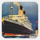 Search for white star line stickers Ocean liner