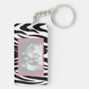 Search for pink zebra key rings Stripes