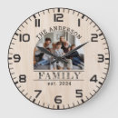 Search for couples clocks Rustic wood
