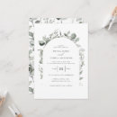 Search for elegant eucalyptus wedding invitations Botanical