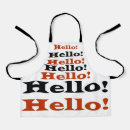 Search for hello standard aprons Black