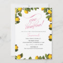 Search for lemon baby girl shower invitations Modern