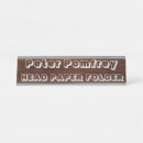 Search for job title name plates Boss