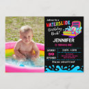 Search for waterslide party invitations Summer