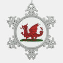 Search for welsh christmas tree decorations Red dragon
