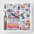 Search for great britain clocks British flag