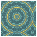 Search for gold and teal fabric Turquoise