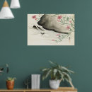 Search for vintage japanese flower posters Ohara koson