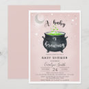 Search for a is brewing baby shower invitations Witch