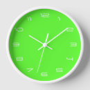 Search for colourful numbers clocks Green