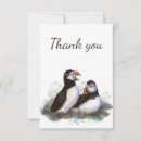 Search for puffin cards Watercolor