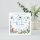 Search for pastel butterfly invitations Enchanted forest