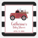 Search for fire truck stickers Baby shower