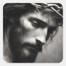 Search for jesus crown of thorns stickers Catholic