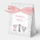 Search for safari favour boxes Pink