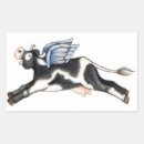 Search for cattle rectangle stickers Bull