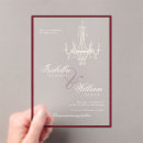 Search for deep red wedding invitations Luxury