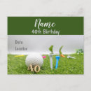 Search for green 40th birthday invitations Party