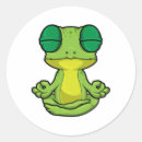 Search for yoga frog stickers Funny