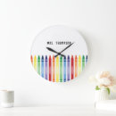 Search for crayon clocks Back to school