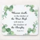 Search for bible verse mouse mats Typography