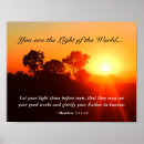 Search for let your light shine posters Bible verse