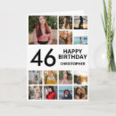 Search for 46th birthday cards Forty sixth birthday