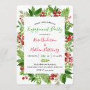 Search for christmas engagement party invitations Modern