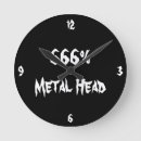 Search for heavy metal music clocks Cool