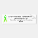 Search for lung bumper stickers Cancer