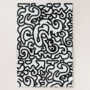 Search for aesthetic puzzles Black and white