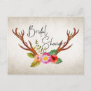 Search for deer bridal shower invitations Floral