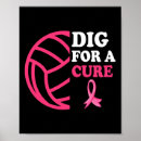 Search for pink volleyball posters Breast cancer walk