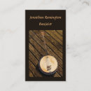 Search for banjo business cards Bluegrass